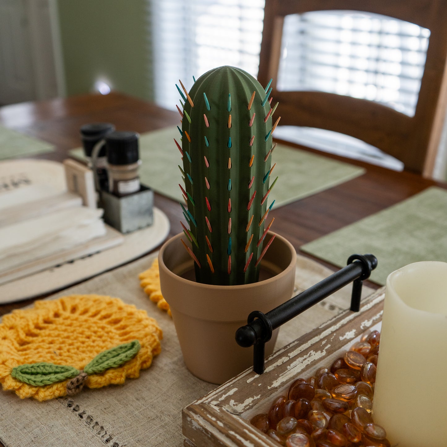 Cactus - Toothpick dispenser